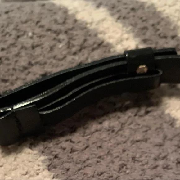 Gucci belt Silver and Black